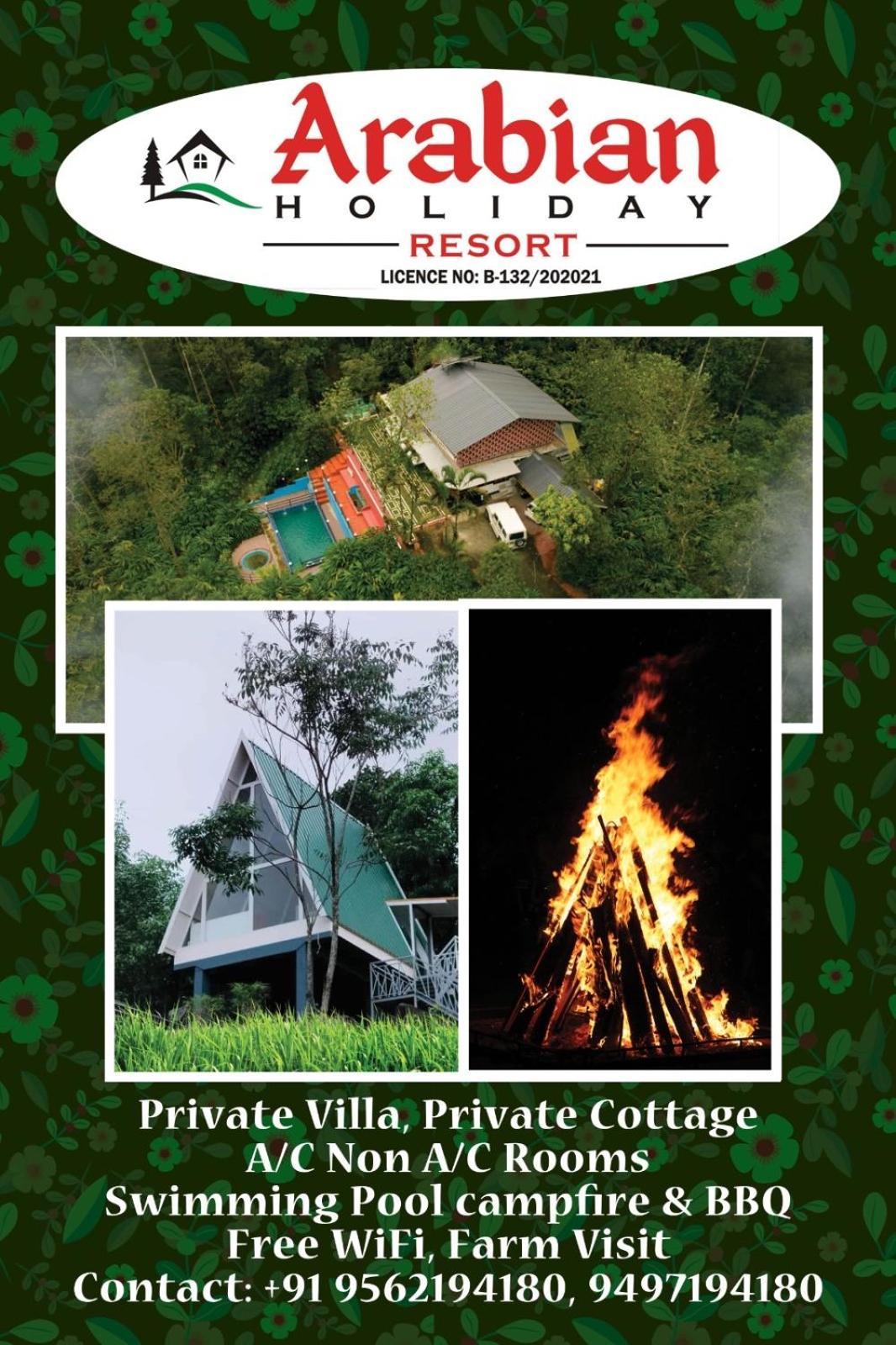 Arabian Holiday Resort With Swimming Pool In Idukki Calvary Mount Kültér fotó